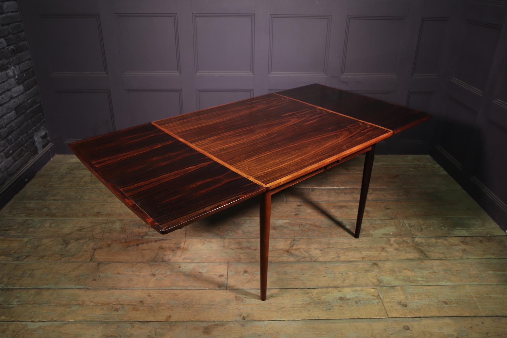 Mid Century Small Square Dining Table by Arne Vodder C1950 2