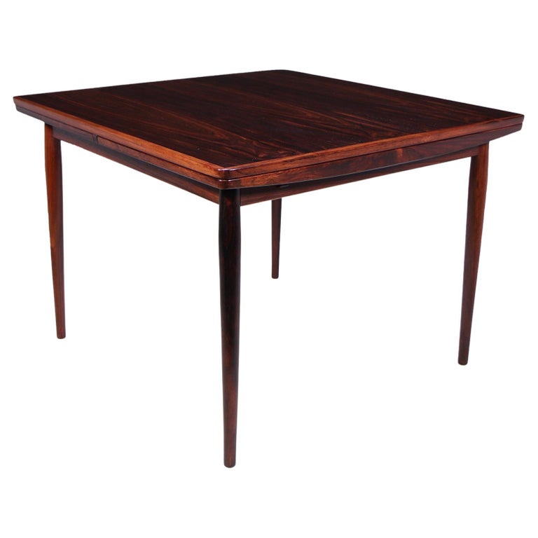 Mid Century Small Square Dining Table by Arne Vodder C1950 at 1stDibs