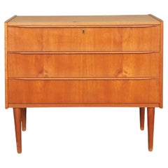 Mid-Century Small Teak Dresser