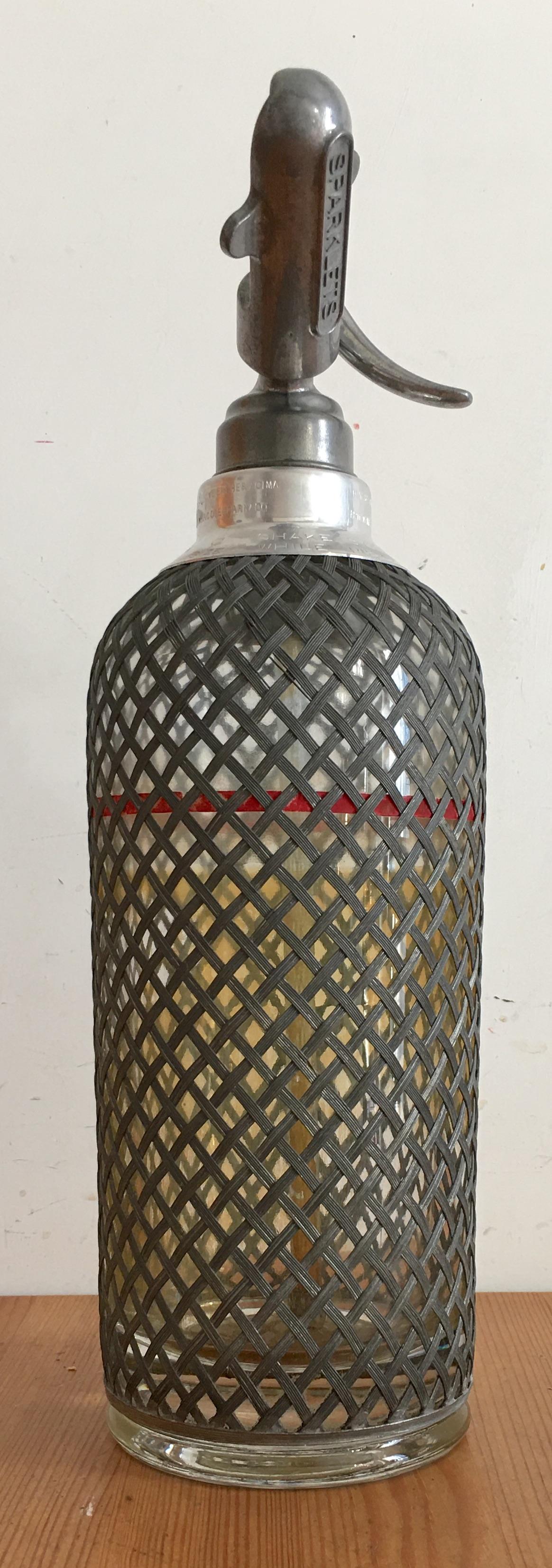 English Mid-Century Soda Bottle, 1950s