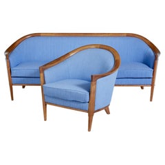 Mid Century Sofa and Armchair by Andersson