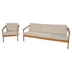 Vintage Mid Century Sofa and Armchair Monterey /5-161 by Folke Ohlsson for Bodafors.