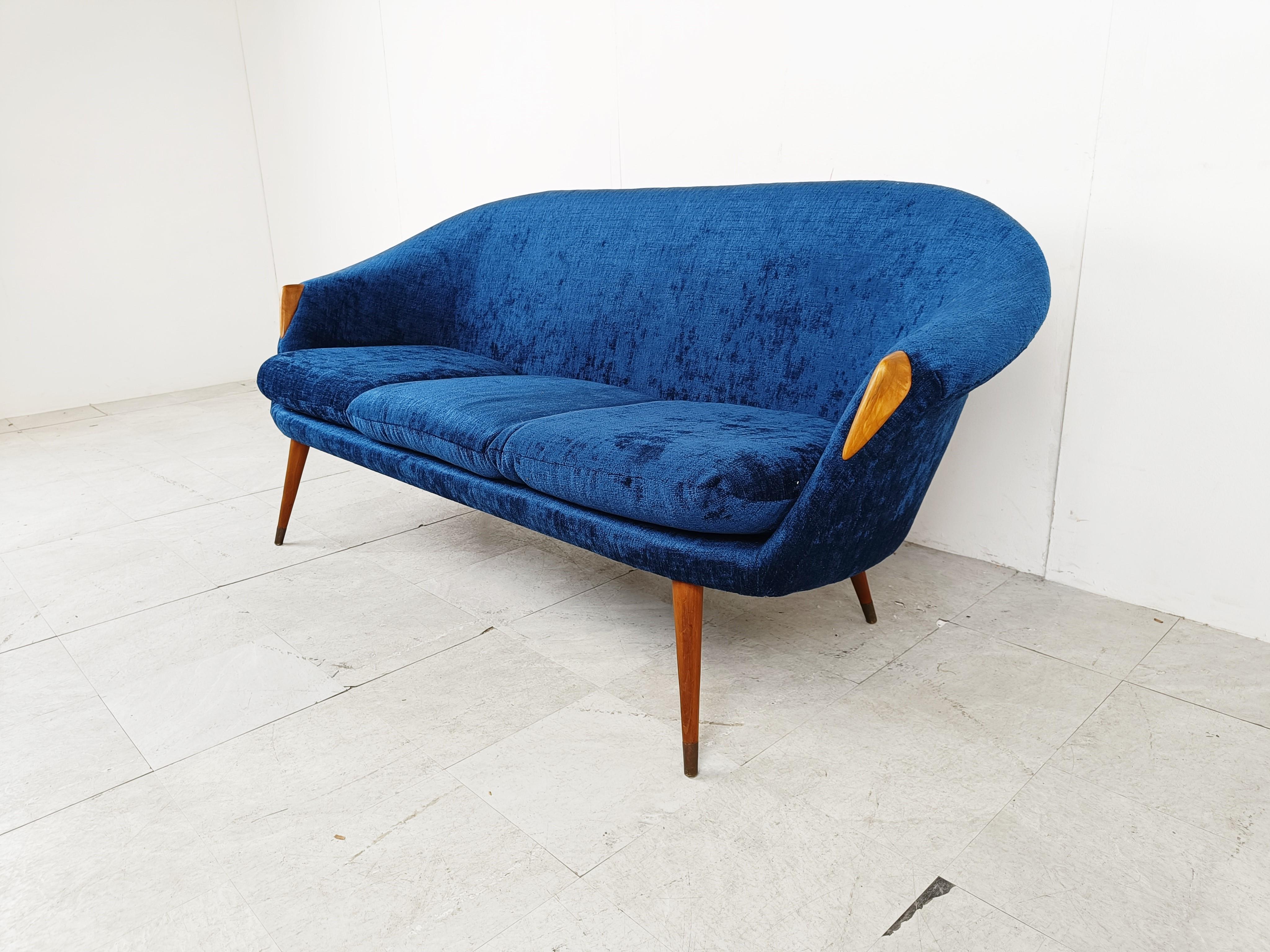 Danish Midcentury Sofa Attributed to Nanna Ditzel, 1950s For Sale