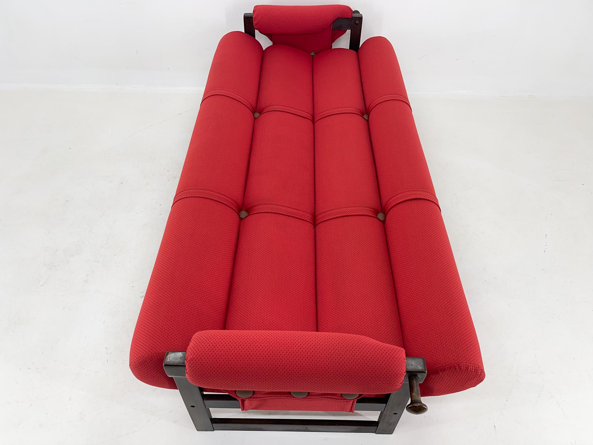 MidCentury Sofa Bed, Czechoslovakia For Sale at 1stDibs