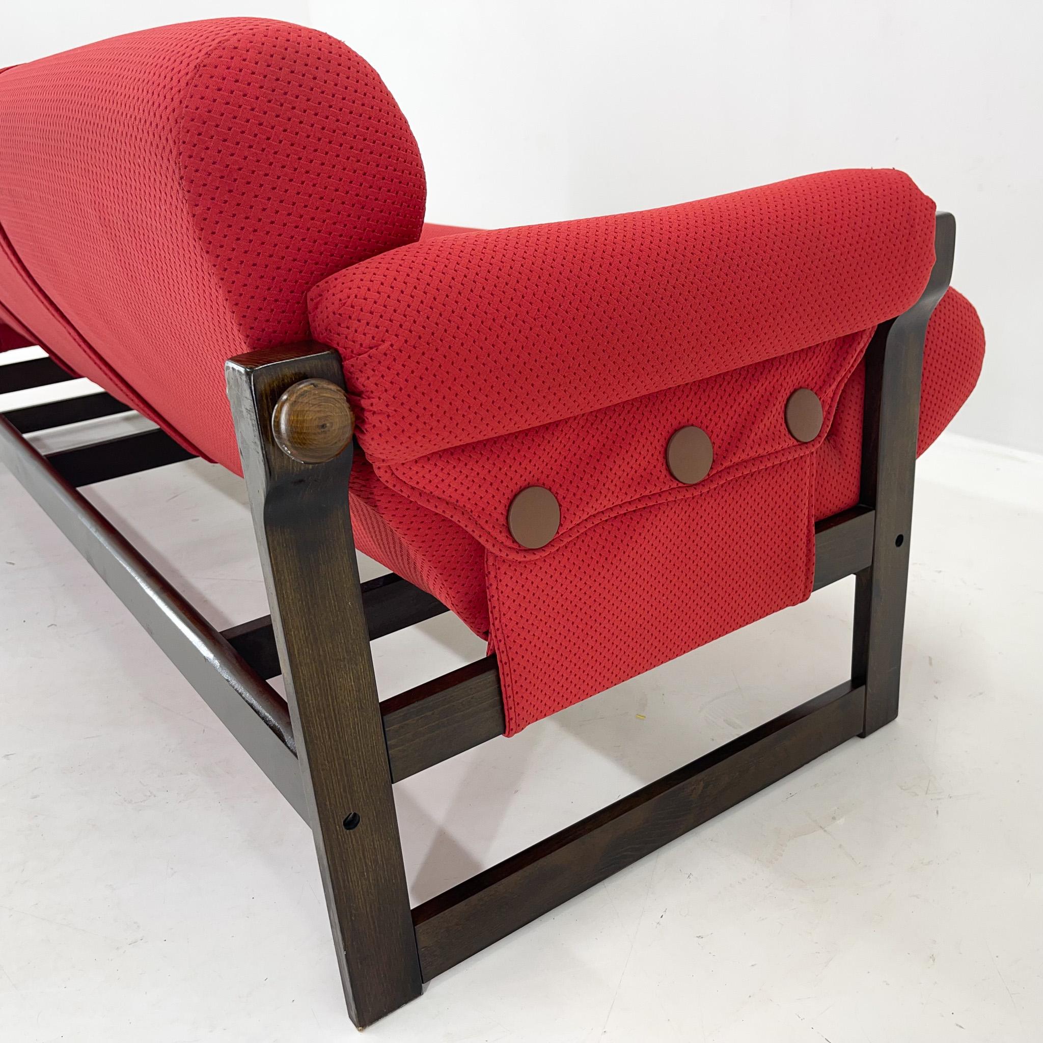 MidCentury Sofa Bed, Czechoslovakia For Sale at 1stDibs