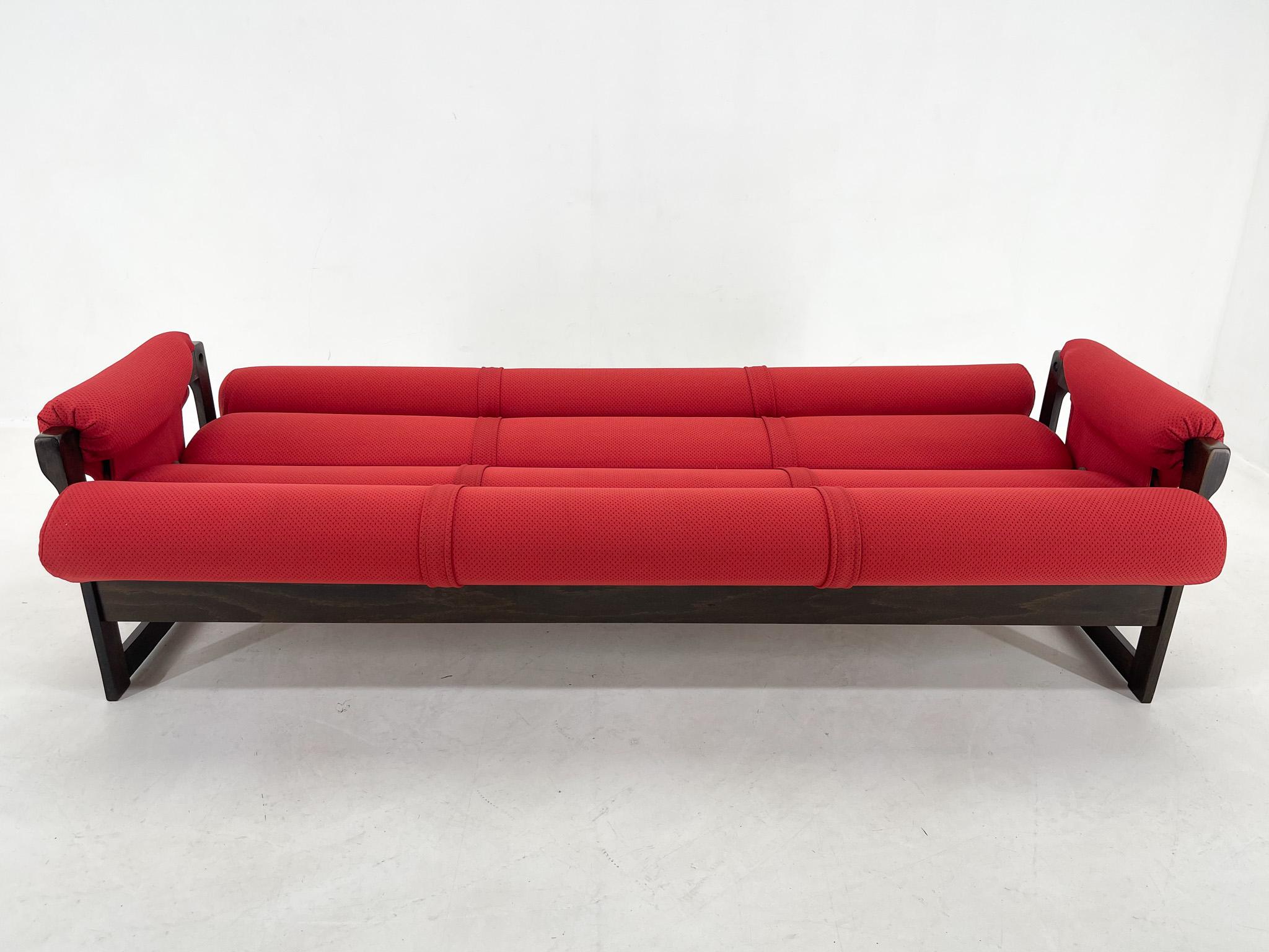 MidCentury Sofa Bed, Czechoslovakia For Sale at 1stDibs