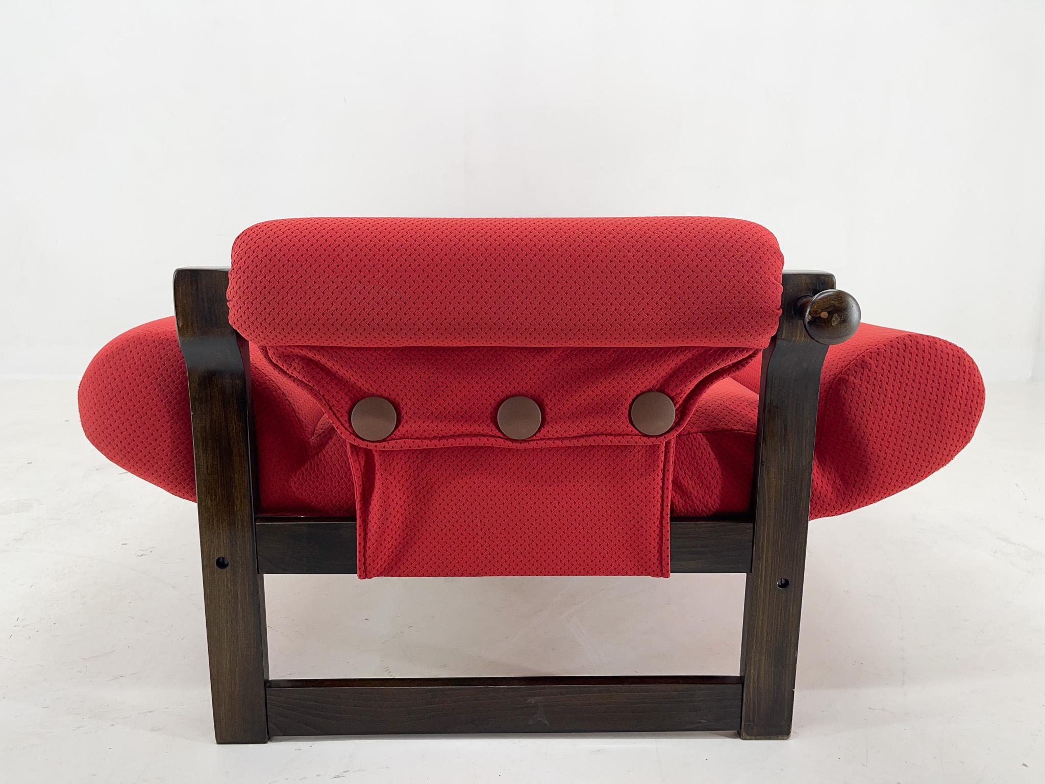 MidCentury Sofa Bed, Czechoslovakia For Sale at 1stDibs