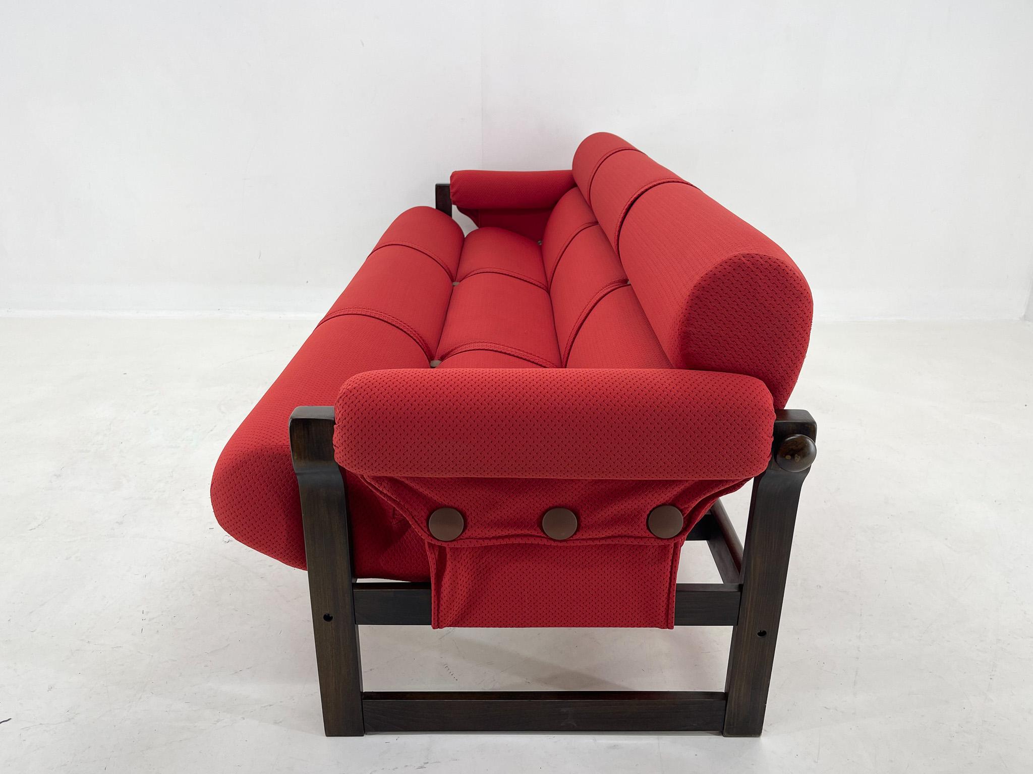 MidCentury Sofa Bed, Czechoslovakia For Sale at 1stDibs