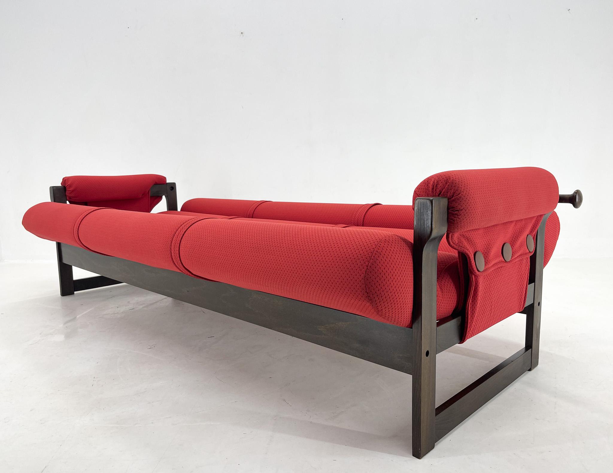 MidCentury Sofa Bed, Czechoslovakia For Sale at 1stDibs