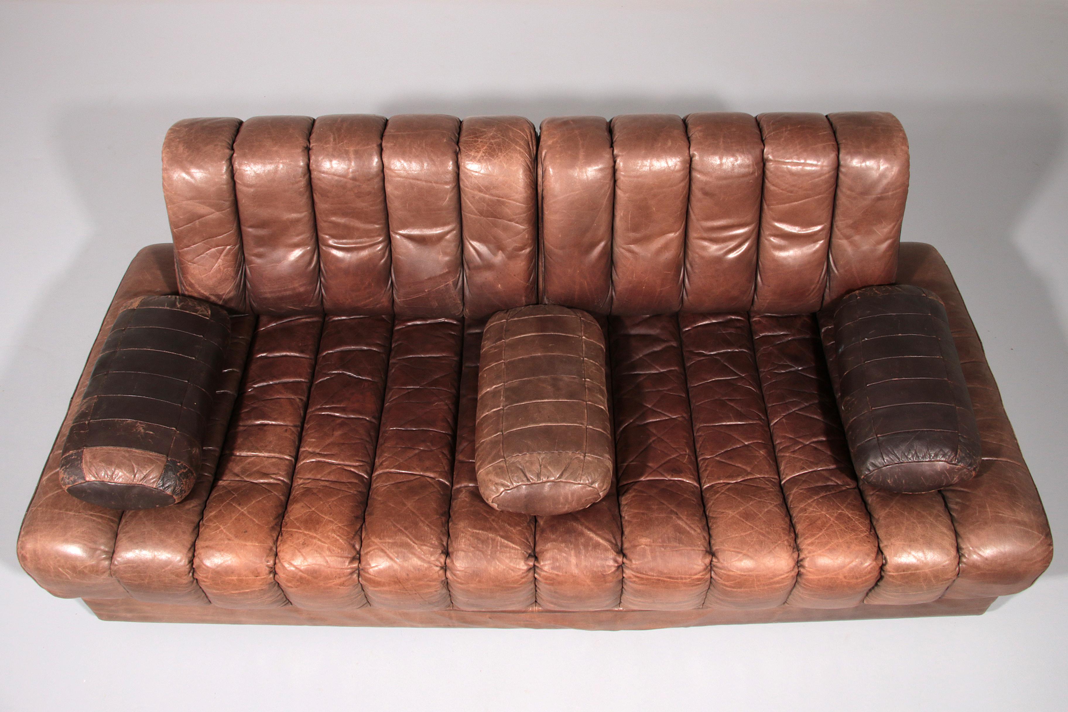 Mid century Sofa bed Ds 85 from De Sede Switzerland 1960s In Good Condition For Sale In Oirlo, LI