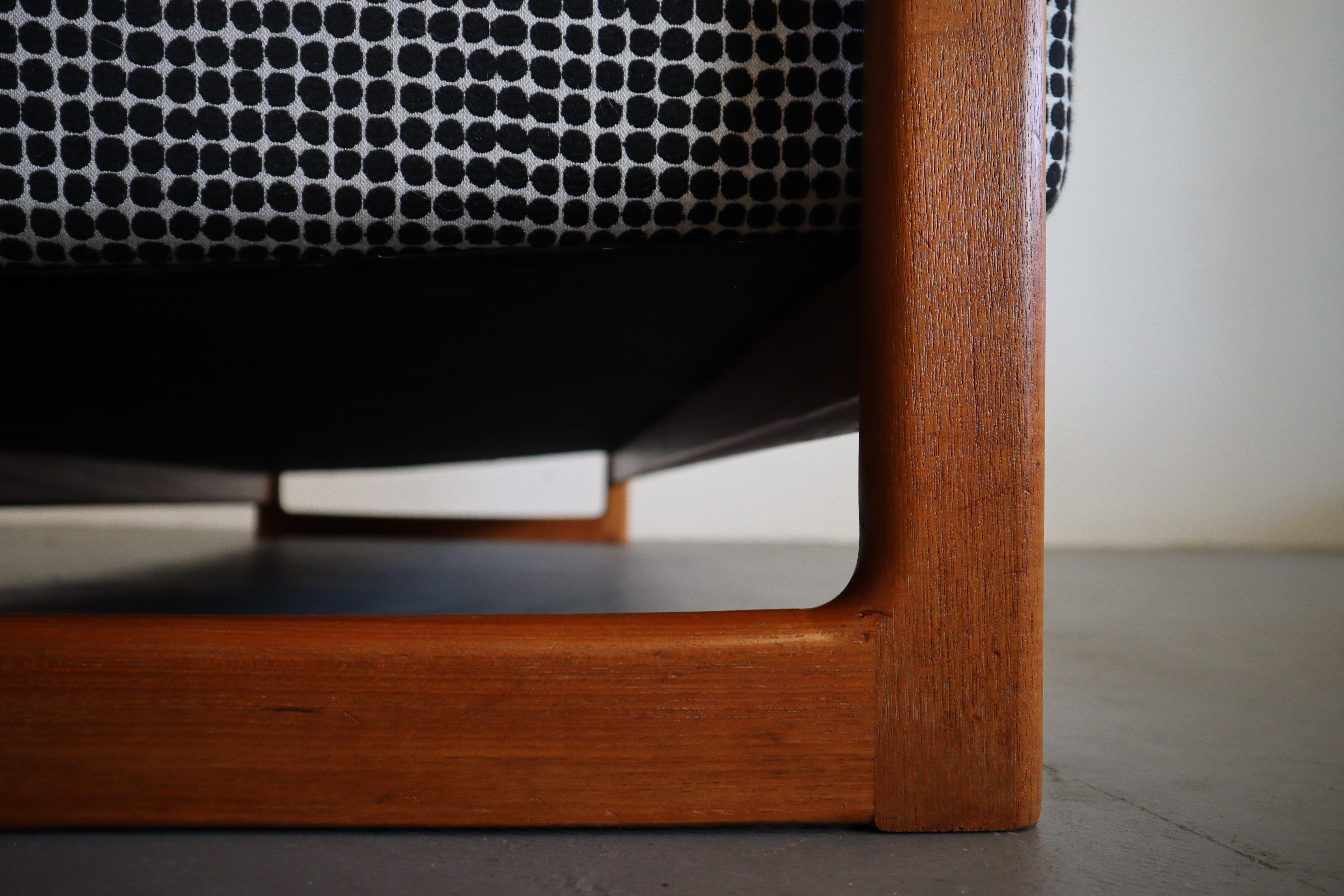 Fabric Mid Century Sofa by DUX of Sweden