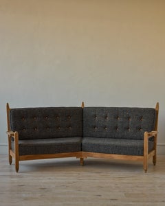 Sofá de mediados de siglo de Guillerme & Chambron para Votre Maison