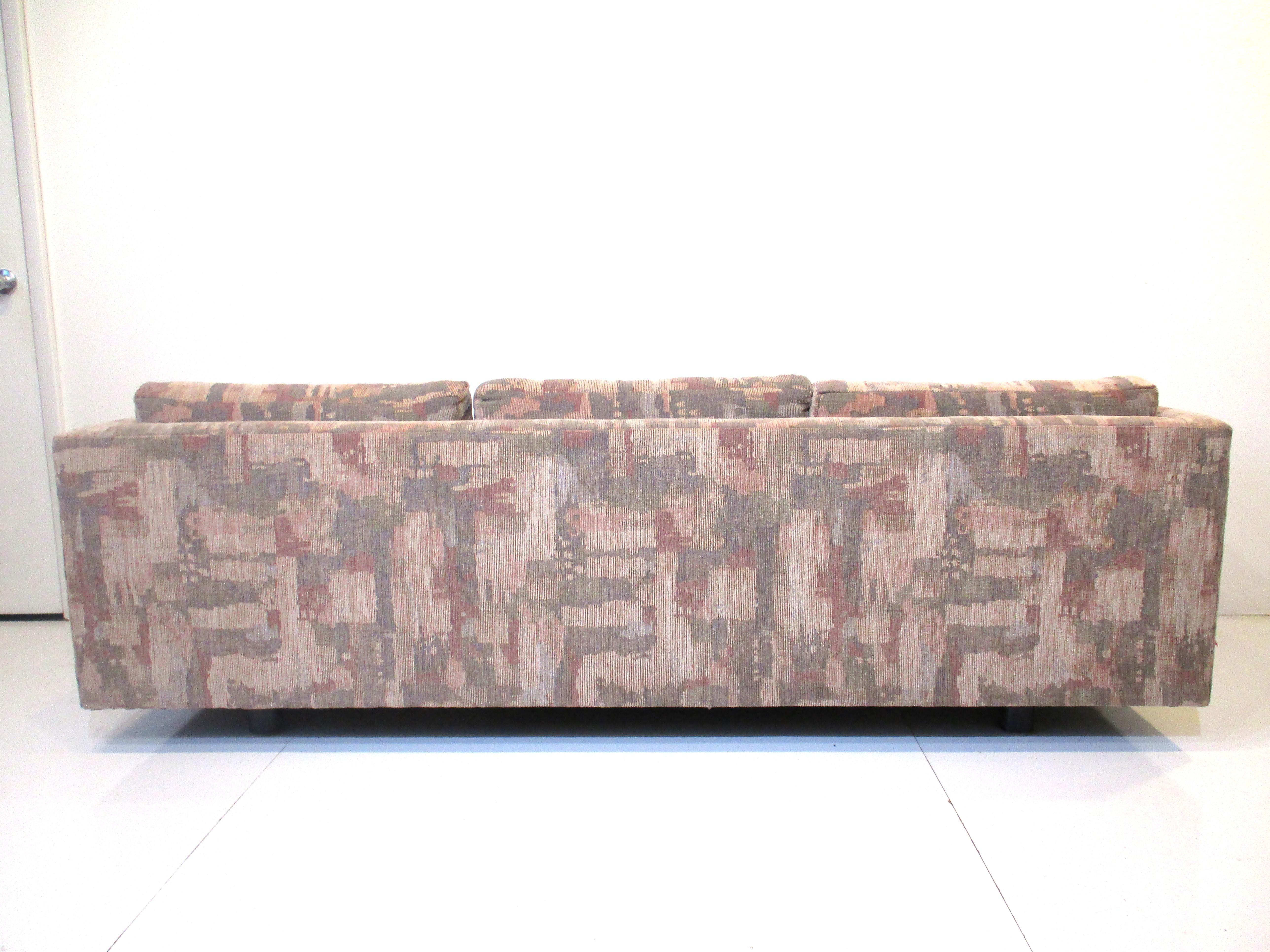 Upholstery Mid-Century Sofa by Harvey Probber For Sale