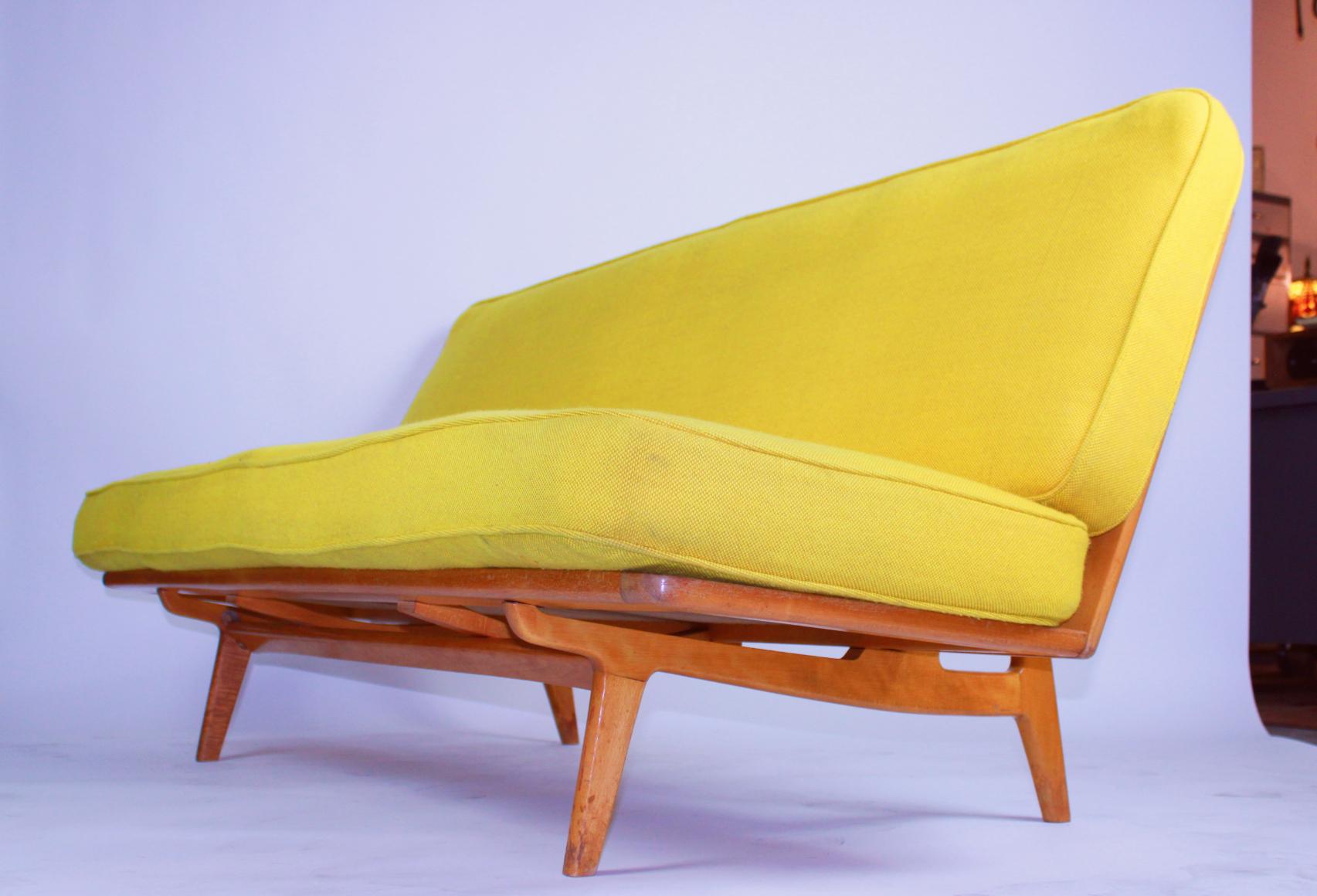 Mid-Century moderno Divano di metà secolo di Peter Hvidt & Mølgaard-Nielsen per France & Daverkosen in vendita