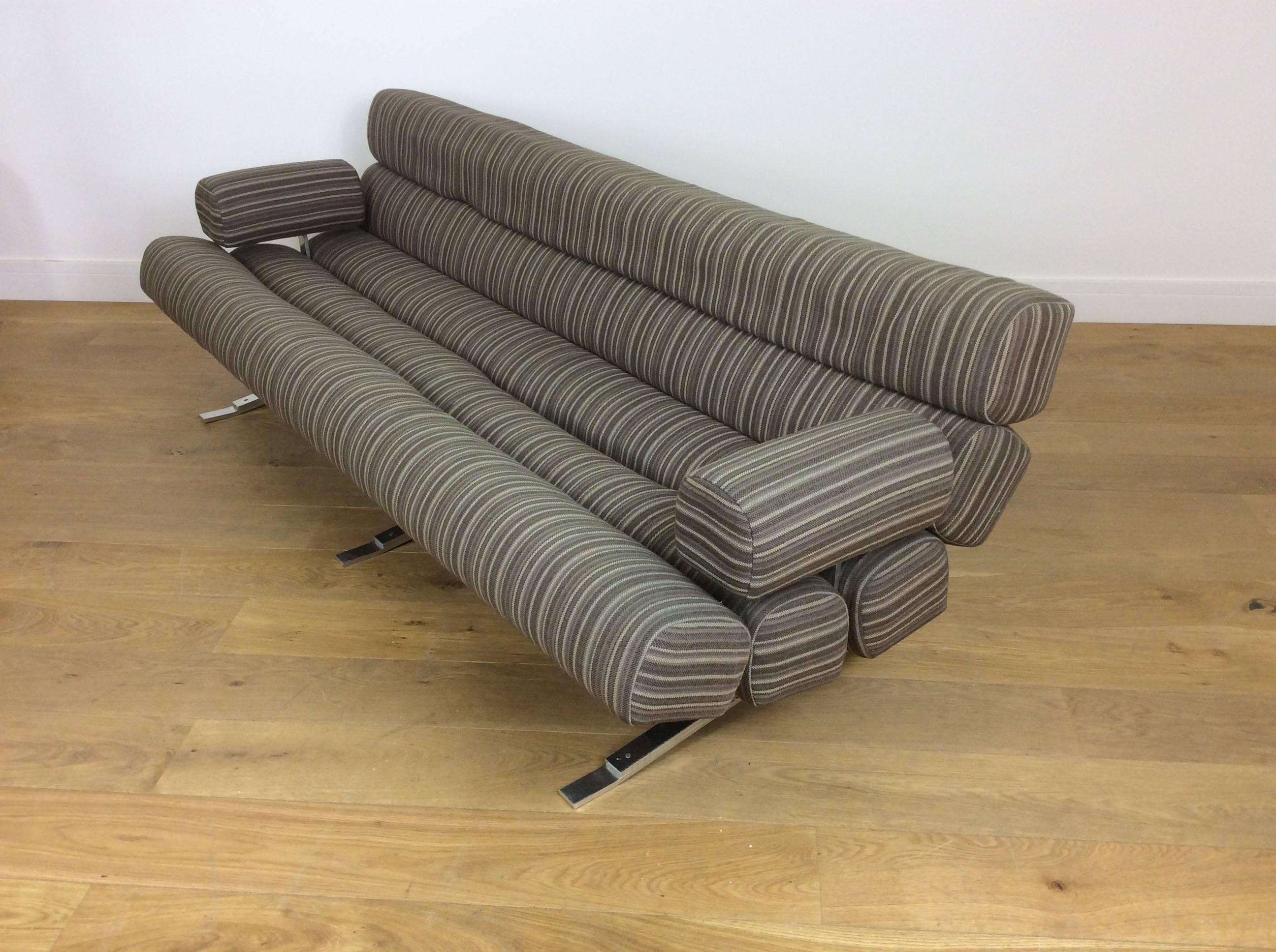 Mid-Century Modern Midcentury Sofa by William Plunkett Model, WP01 For Sale