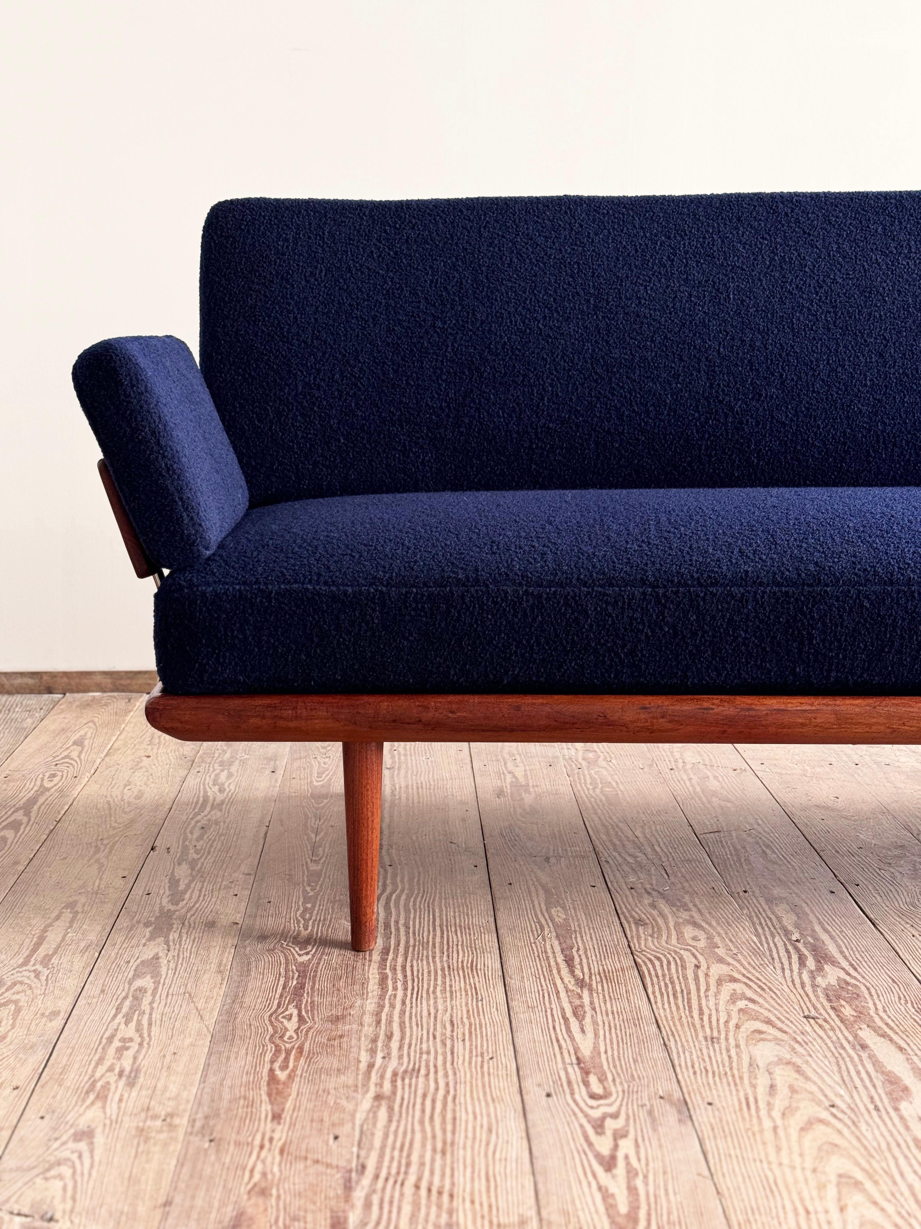 Divano di metà secolo, Daybed Minerva di Peter Hvidt & Orla Mølgaard-Nielsen, anni '50 in vendita 2