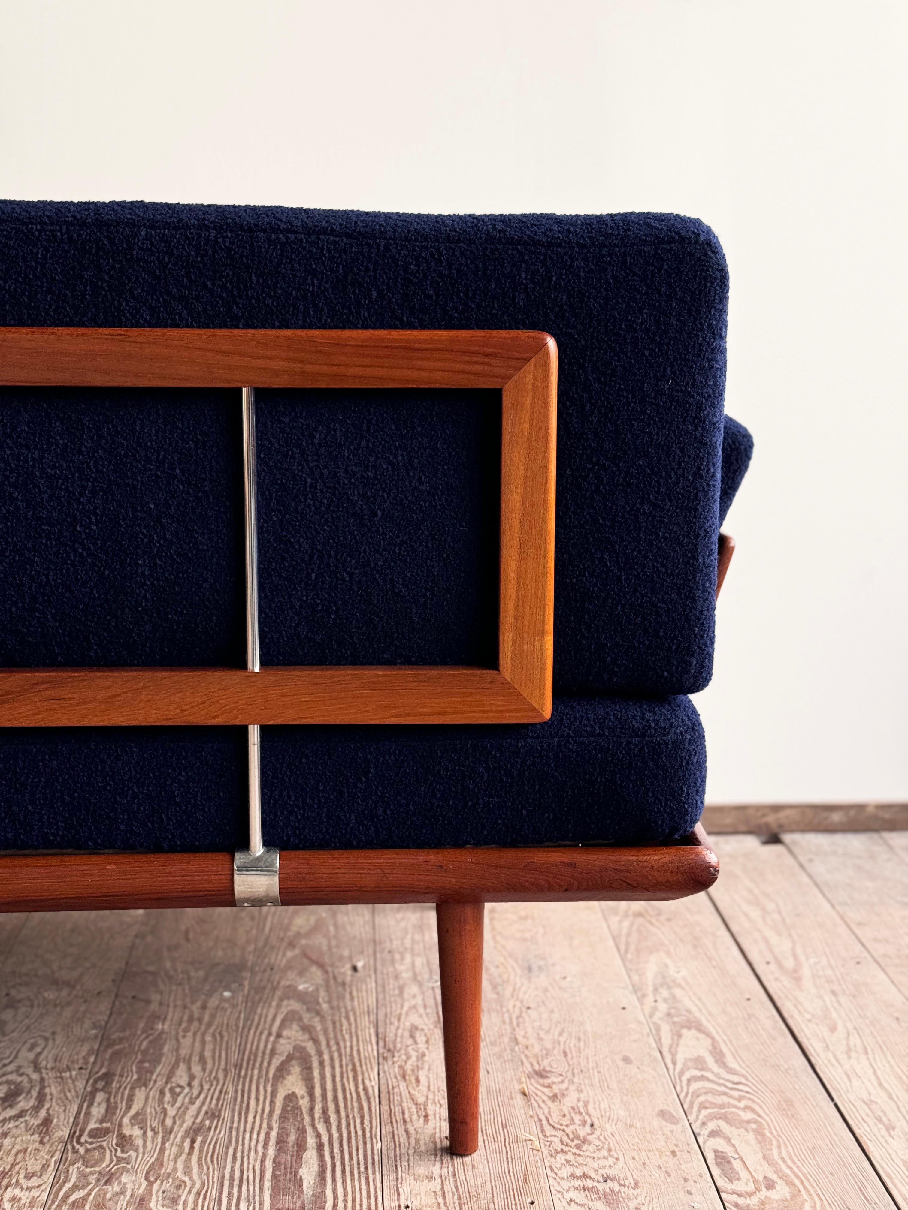 Divano di metà secolo, Daybed Minerva di Peter Hvidt & Orla Mølgaard-Nielsen, anni '50 in vendita 6