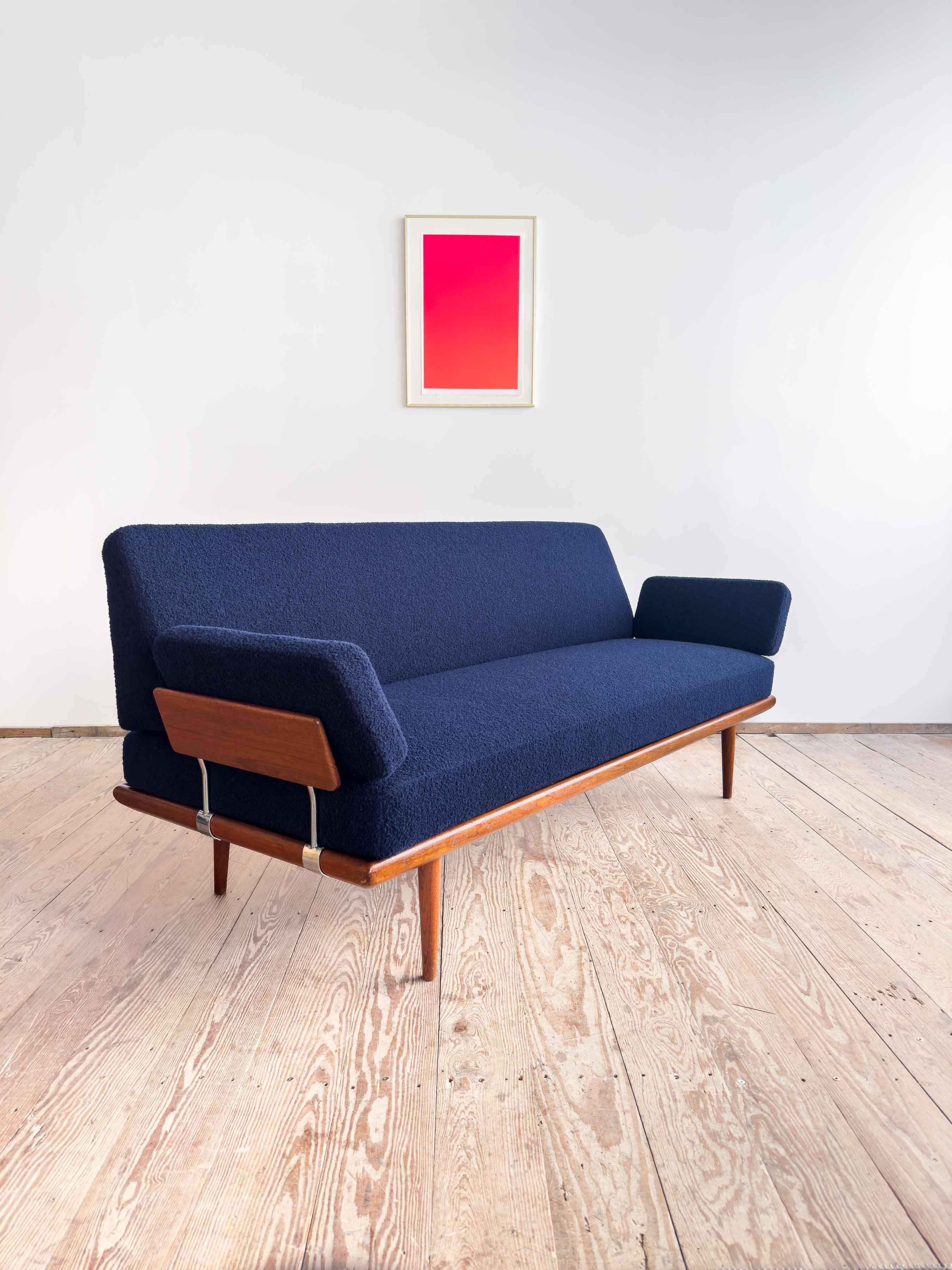 Danese Divano di metà secolo, Daybed Minerva di Peter Hvidt & Orla Mølgaard-Nielsen, anni '50 in vendita