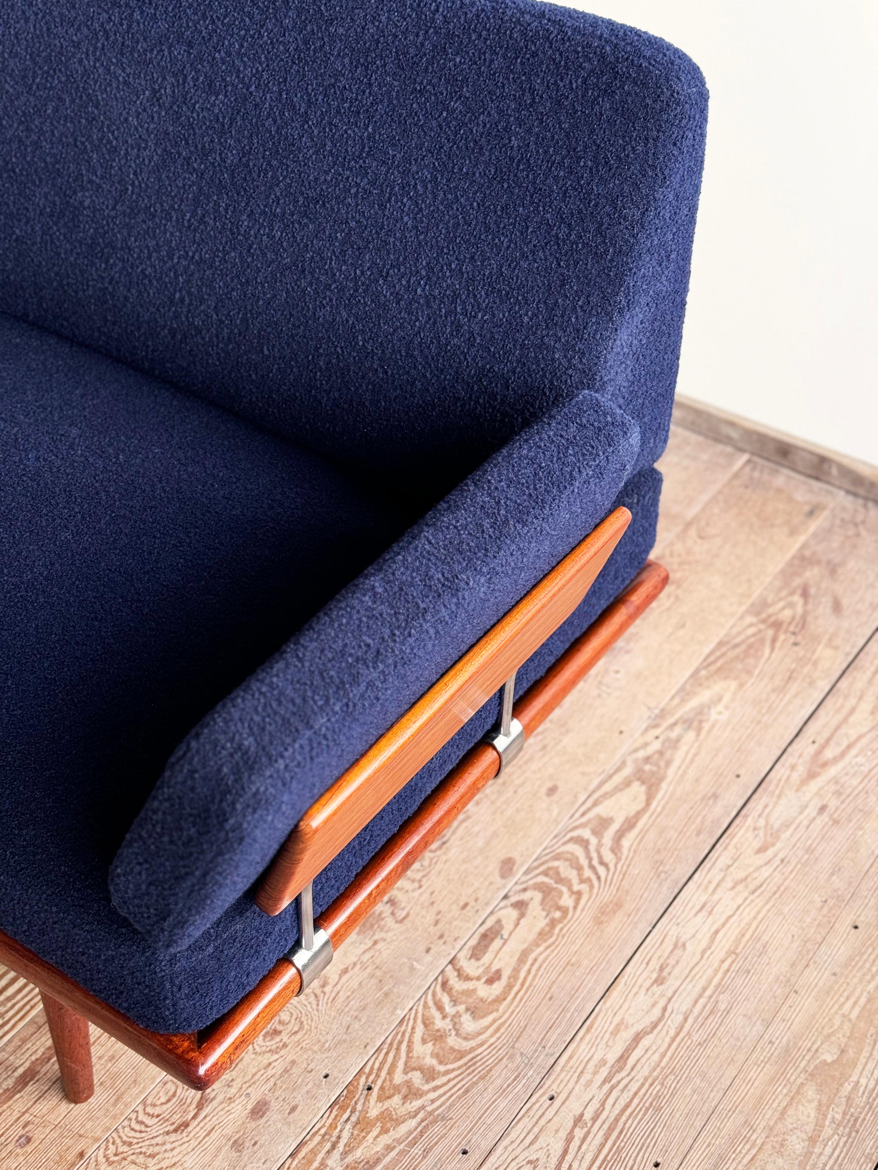 Divano di metà secolo, Daybed Minerva di Peter Hvidt & Orla Mølgaard-Nielsen, anni '50 in vendita 1