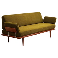 Canapé du milieu du siècle, Daybed Minerva par Peter Hvidt & Orla Mølgaard Nielsen, années 1950