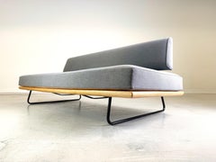Mid Century Sofa Daybed Rolf Grunow Couch Knoll Beech