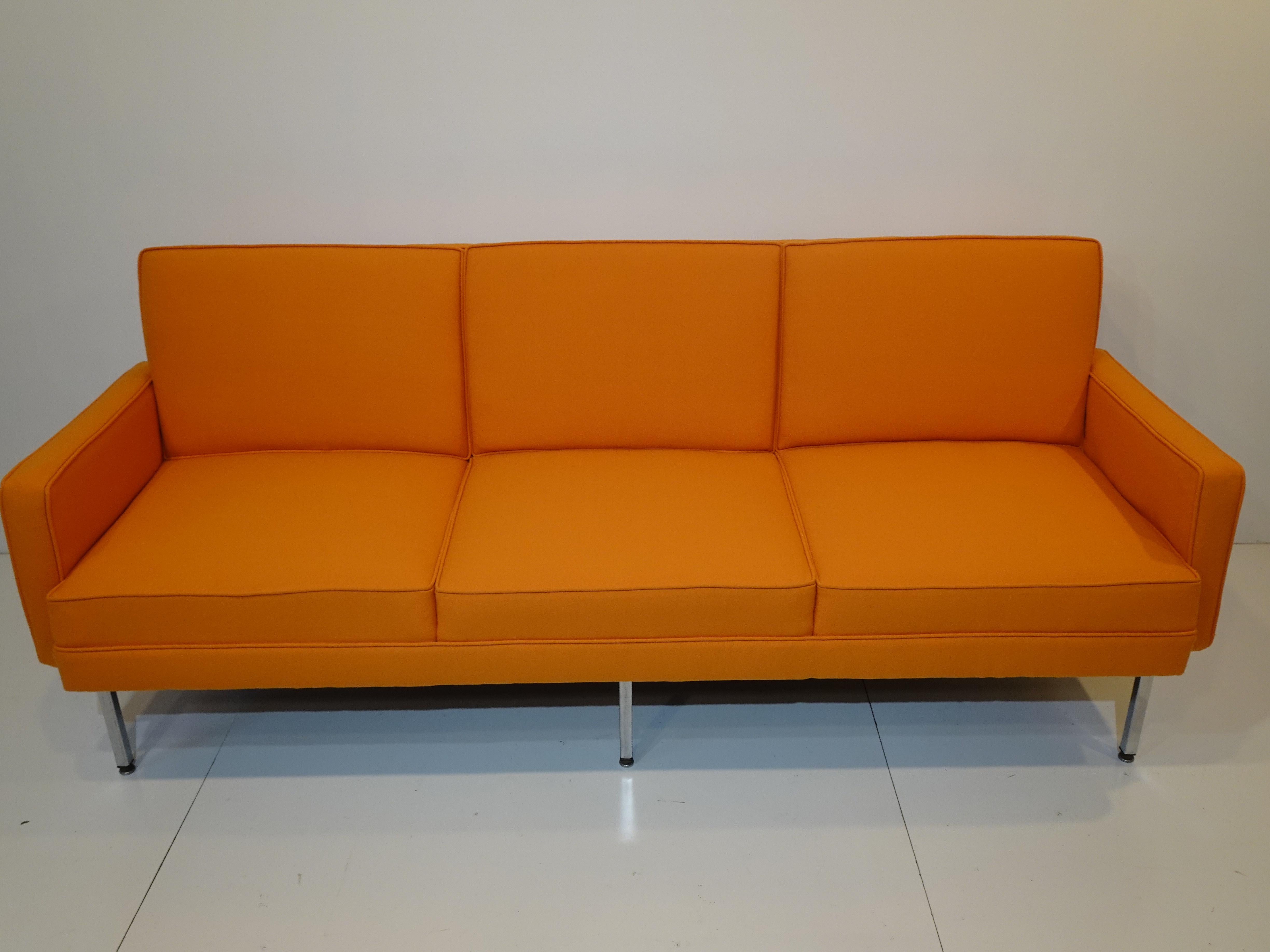 Mid Century Sofa in the Style of George Nelson 5