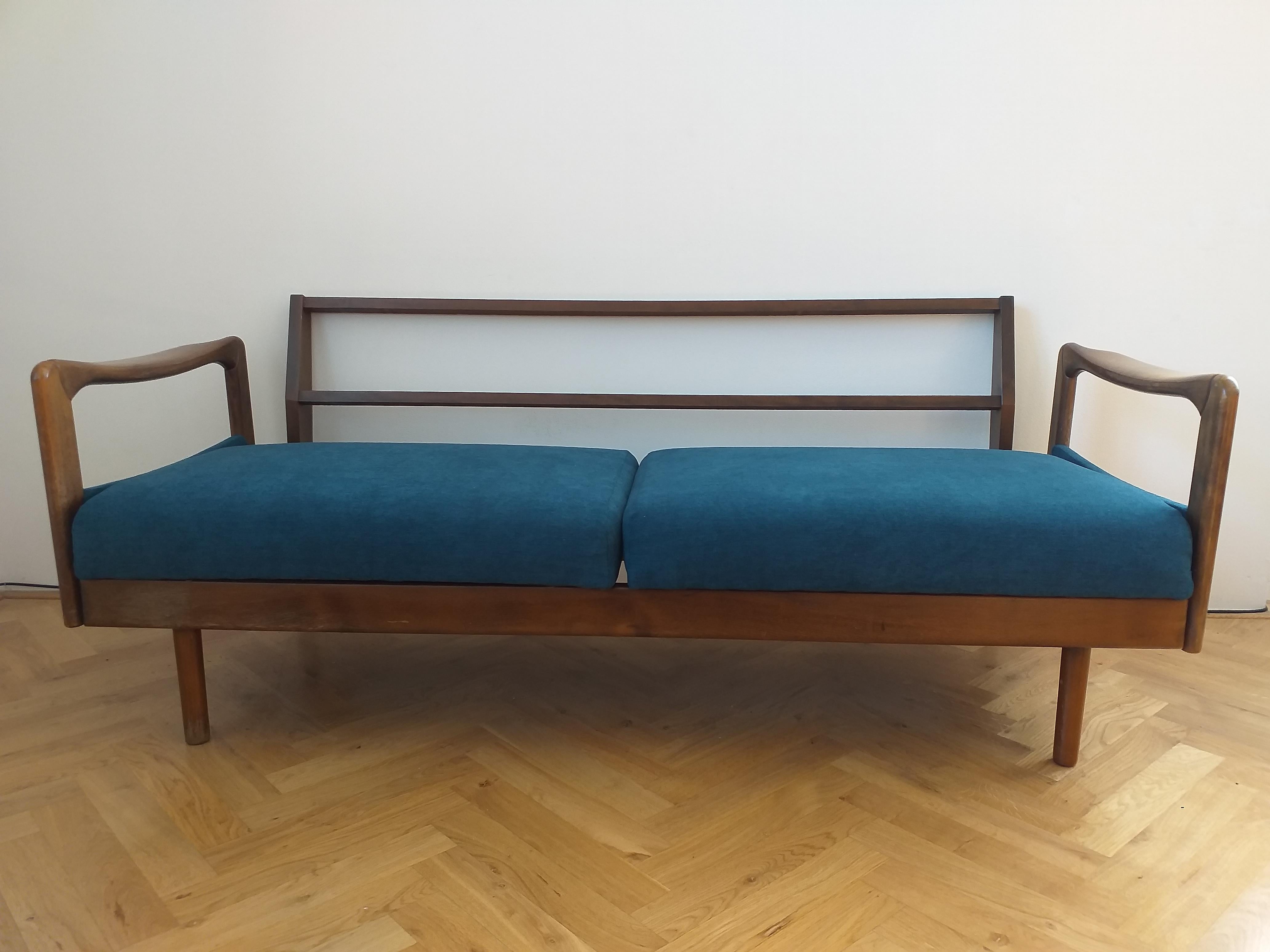 Mid Century Sofa Knoll Antimott, Germany, 1960s In Good Condition In Praha, CZ