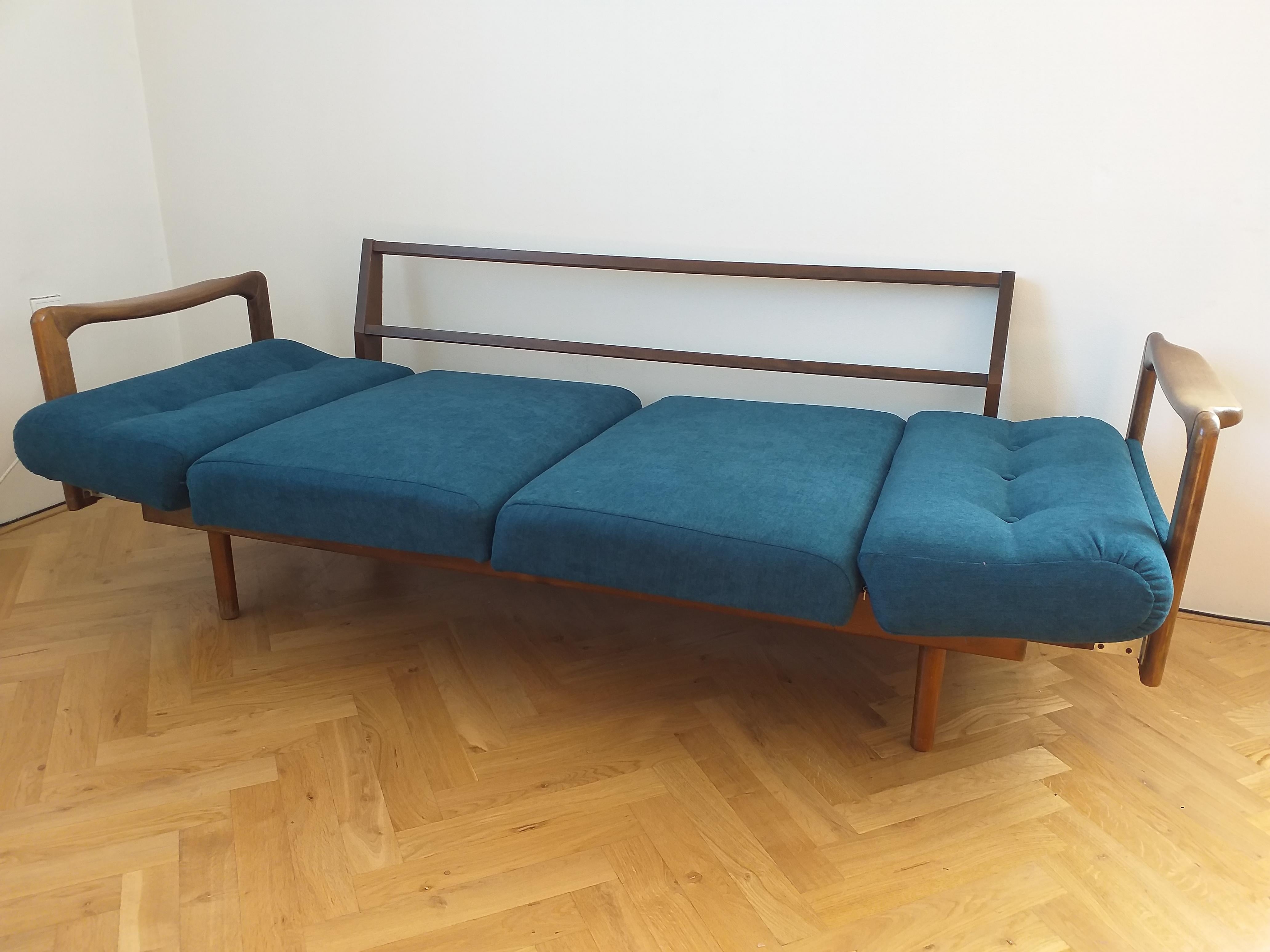 Mid Century Sofa Knoll Antimott, Germany, 1960s 1