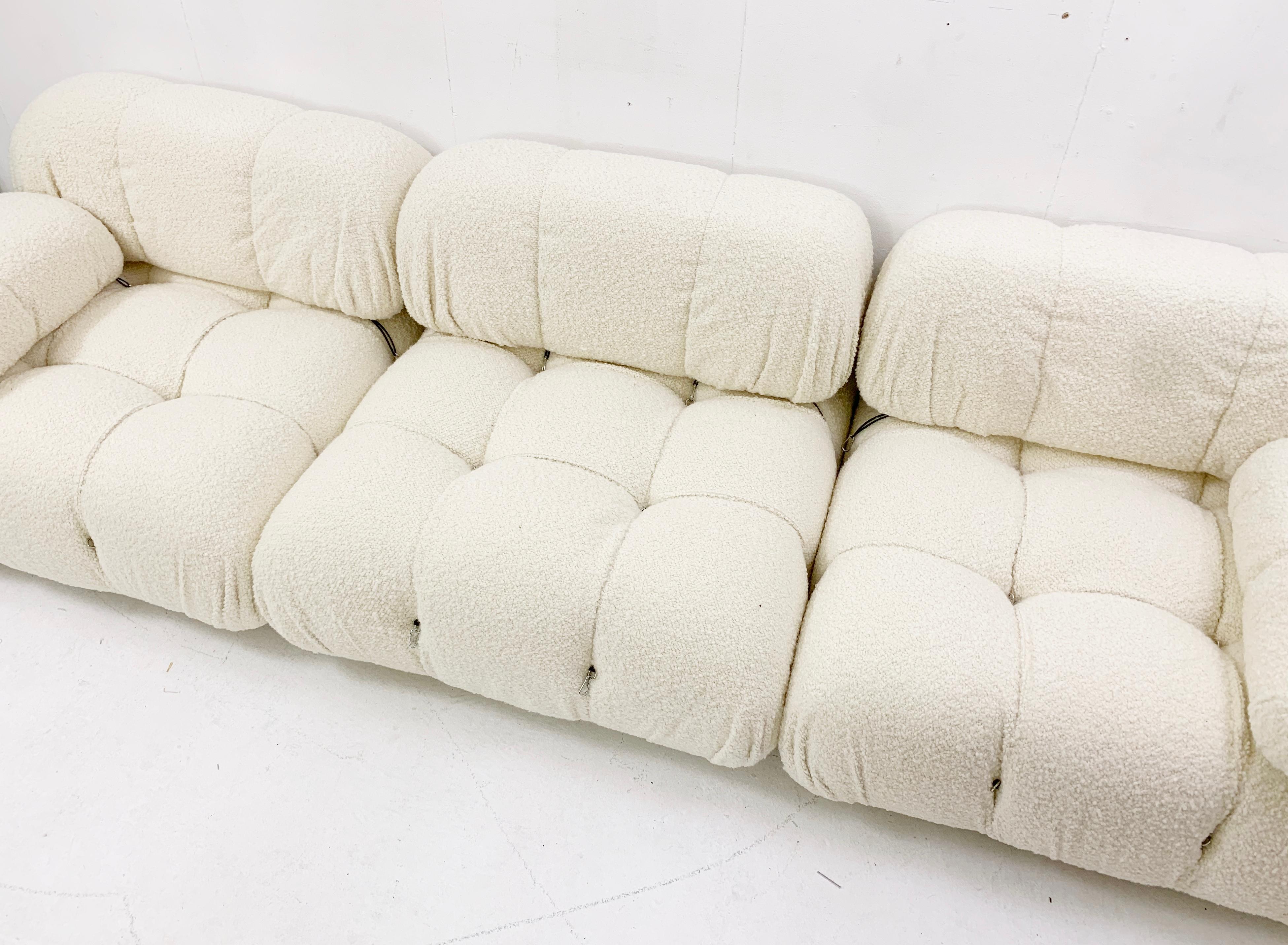 Mid-century sofa model Camaleonda By Mario Bellini For B&B Italia - 1970s.