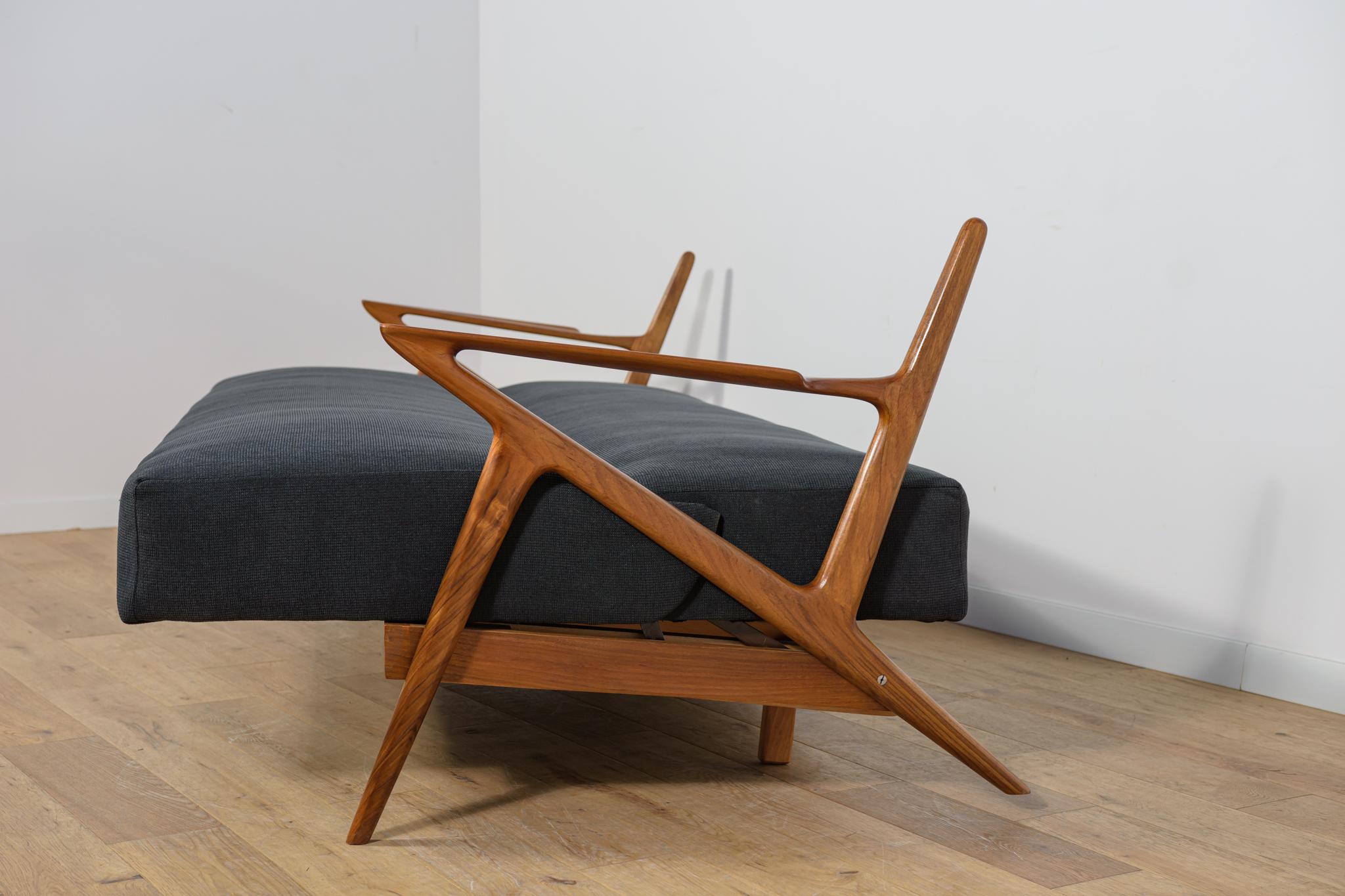 Mid-Century Sofa Model Z-Sofa by Poul Jensen for Selig, Denmark, 1960s For Sale 2