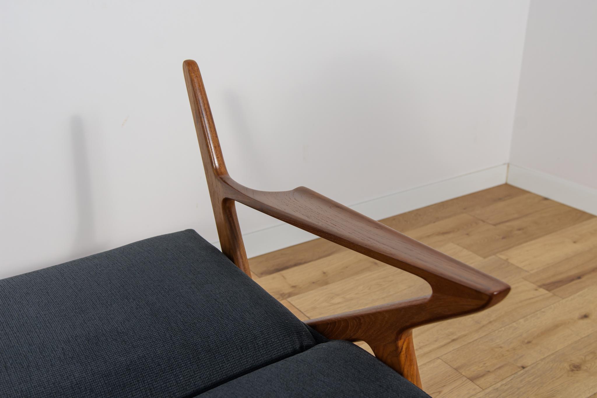 Mid-Century Sofa Model Z-Sofa by Poul Jensen for Selig, Denmark, 1960s For Sale 9