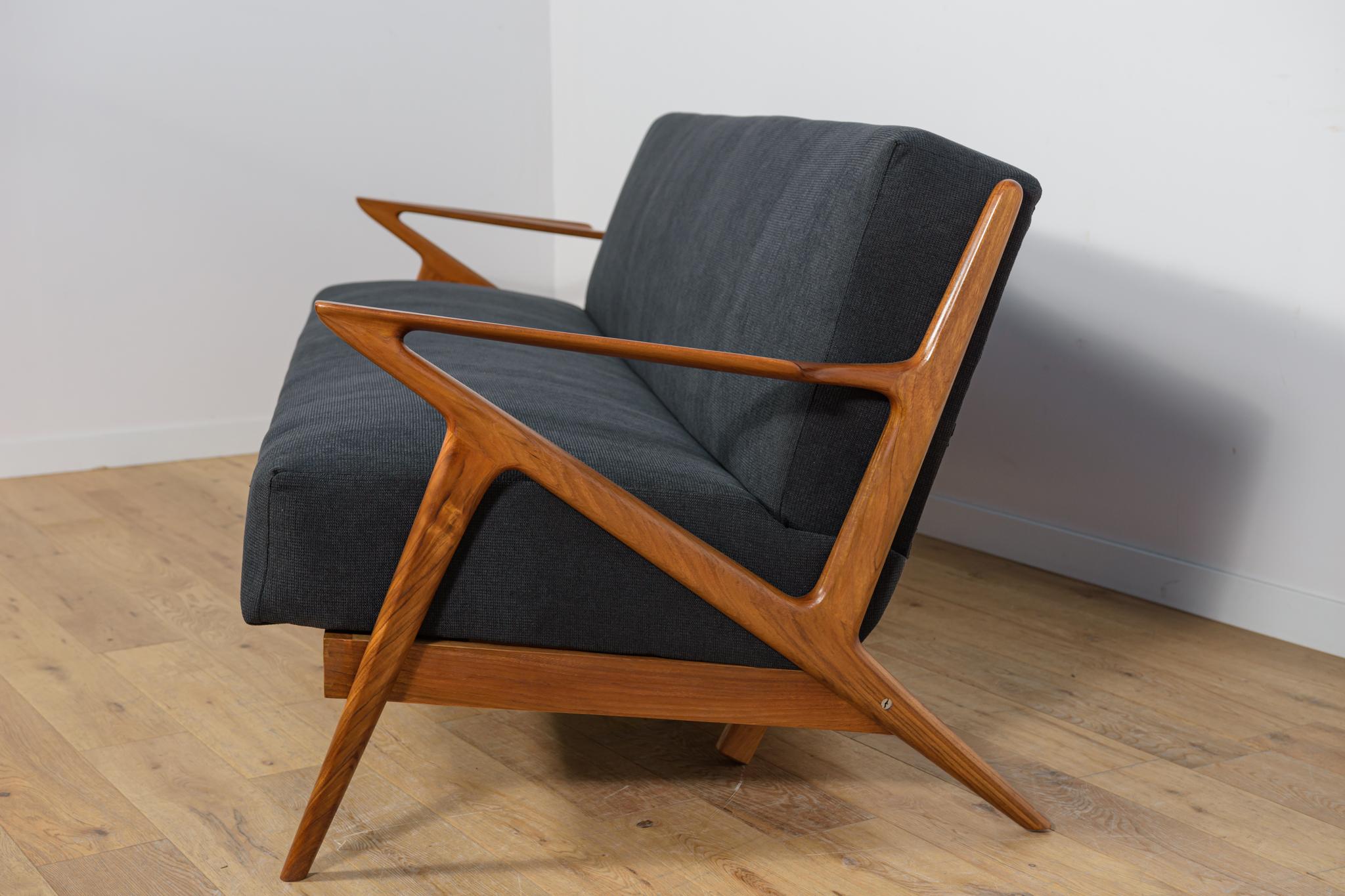 Danish Mid-Century Sofa Model Z-Sofa by Poul Jensen for Selig, Denmark, 1960s For Sale