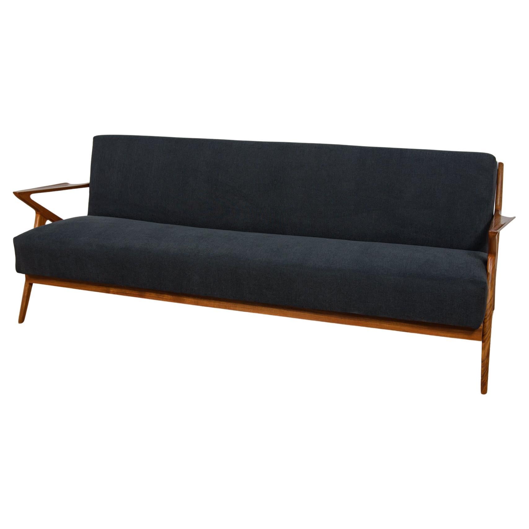 Mid-Century Sofa Model Z-Sofa by Poul Jensen for Selig, Denmark, 1960s For Sale