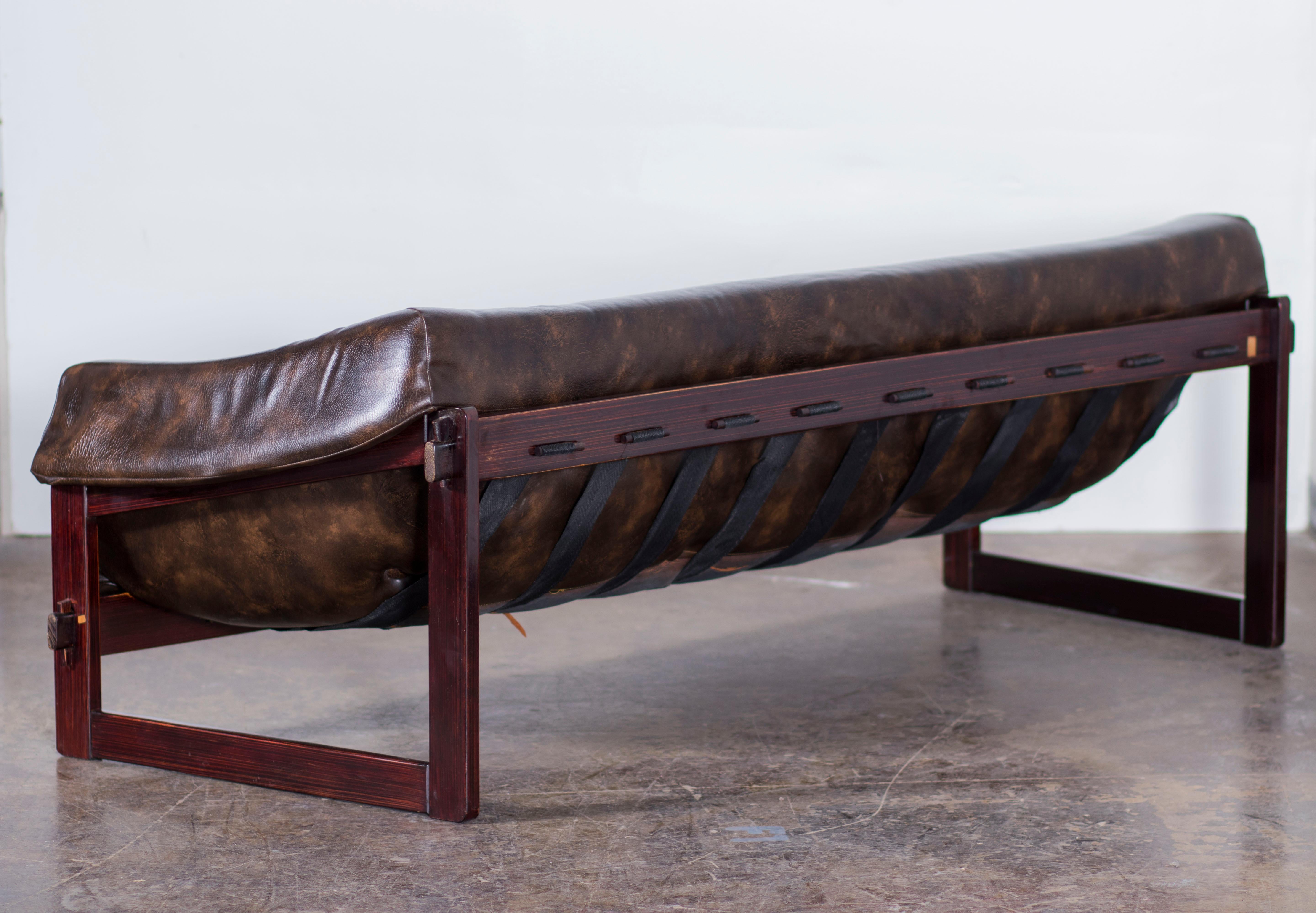 Brazilian Midcentury Sofa MP-91 by Percival Lafer, 1960s For Sale