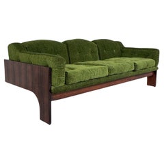 Divano di metà secolo Oriolo di Claudio Salocchi per Sormani Wood e Greene & Greene