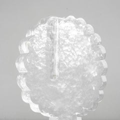 Mid Century Solid Glass Tree-Shaped Soliflore Vase