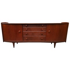 Vintage Midcentury Solid Teak and Afromosia Sideboard by John Herbert for A Younger Ltd