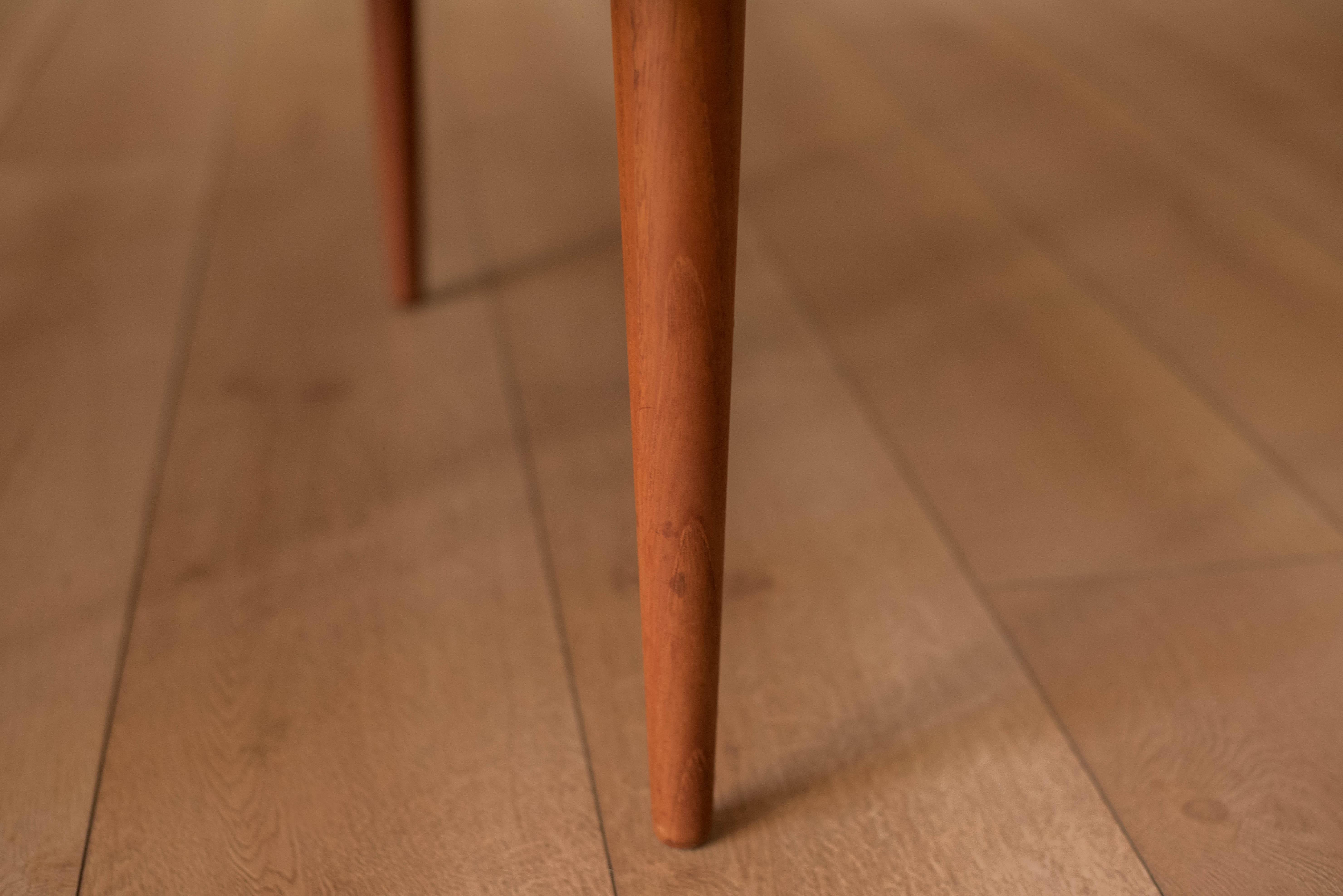 Mid Century Solid Teak Coffee Table by Peter Hvidt & Orla Molgaard Nielsen 9