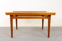 Mid-Century Solid Teak Coffee Table