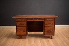 Midcentury Solid Walnut ACE-HI Desk