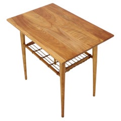 Table en bois massif du milieu du siècle/Table ULUV, années 1960