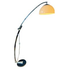 Mid Century Sölken Leuchten Space Age Bogen Stehleuchte