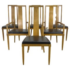 Midcentury "Sophisticate" Dining Chairs by Tomlinson- Set of Six