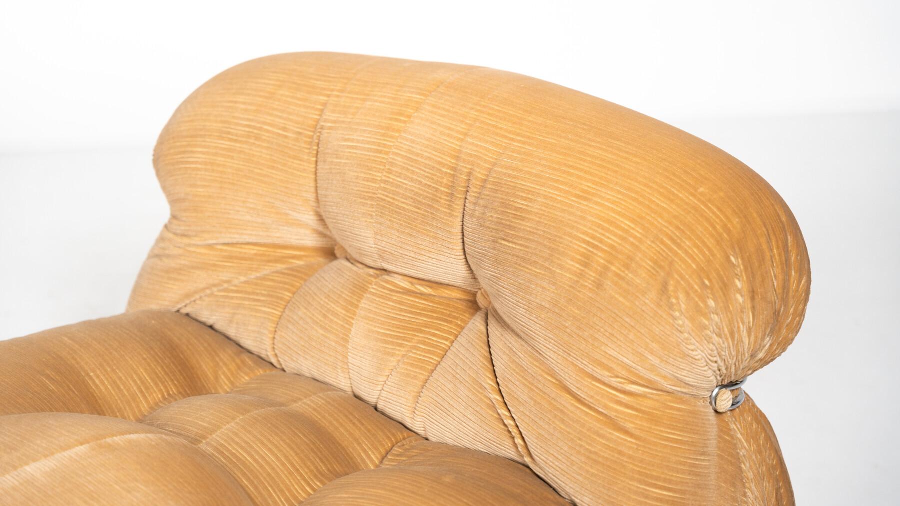 Ensemble de sièges Soriana du milieu du siècle par Tobia & Afra Scarpa pour Cassina, 1970 en vente 2