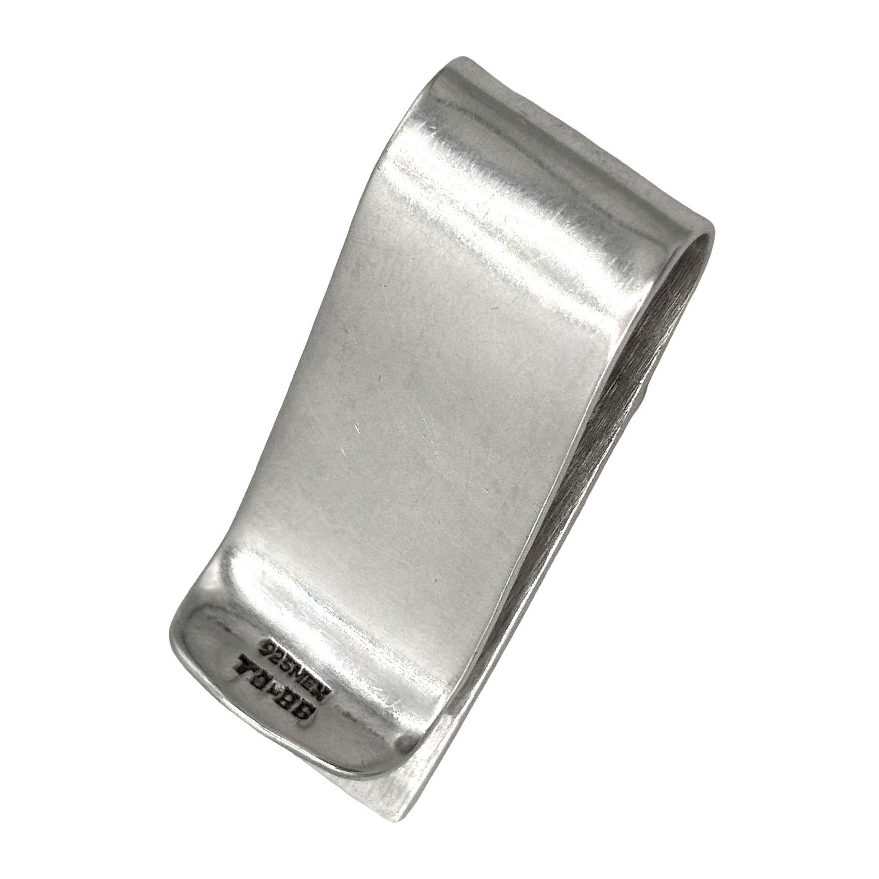 Fermasoldi in argento 925 e turchese della metà del secolo scorso In condizioni ottime in vendita a Van Nuys, CA