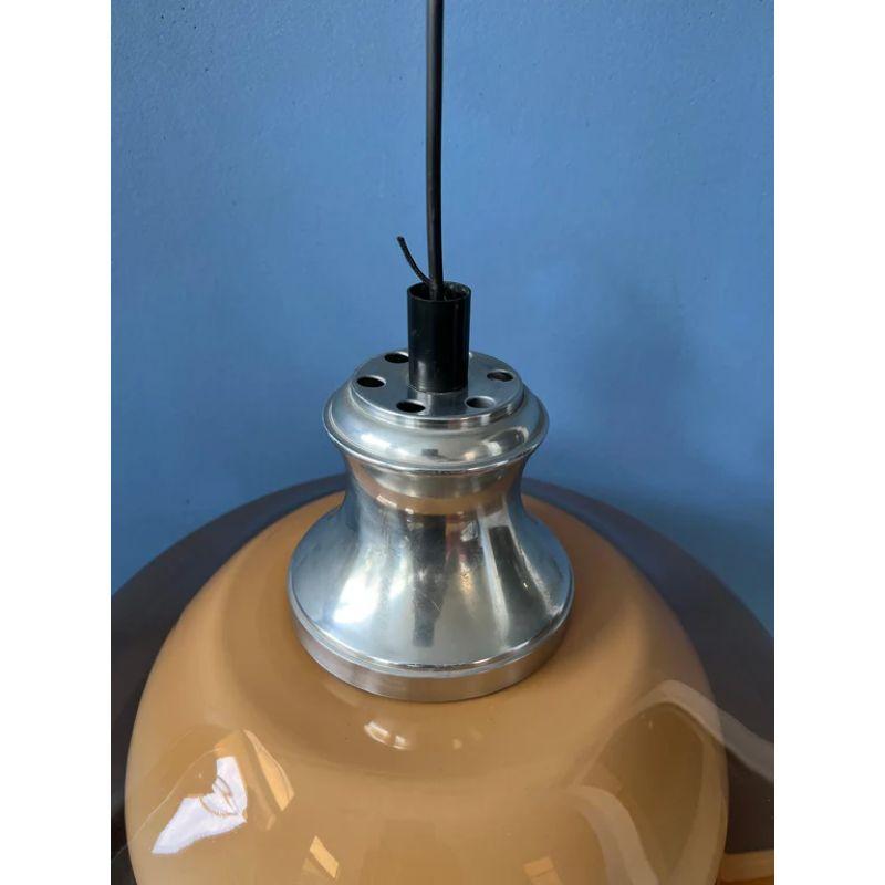 Mid-Century Space Age Acrylic Pendant Light by Herda In Good Condition In ROTTERDAM, ZH