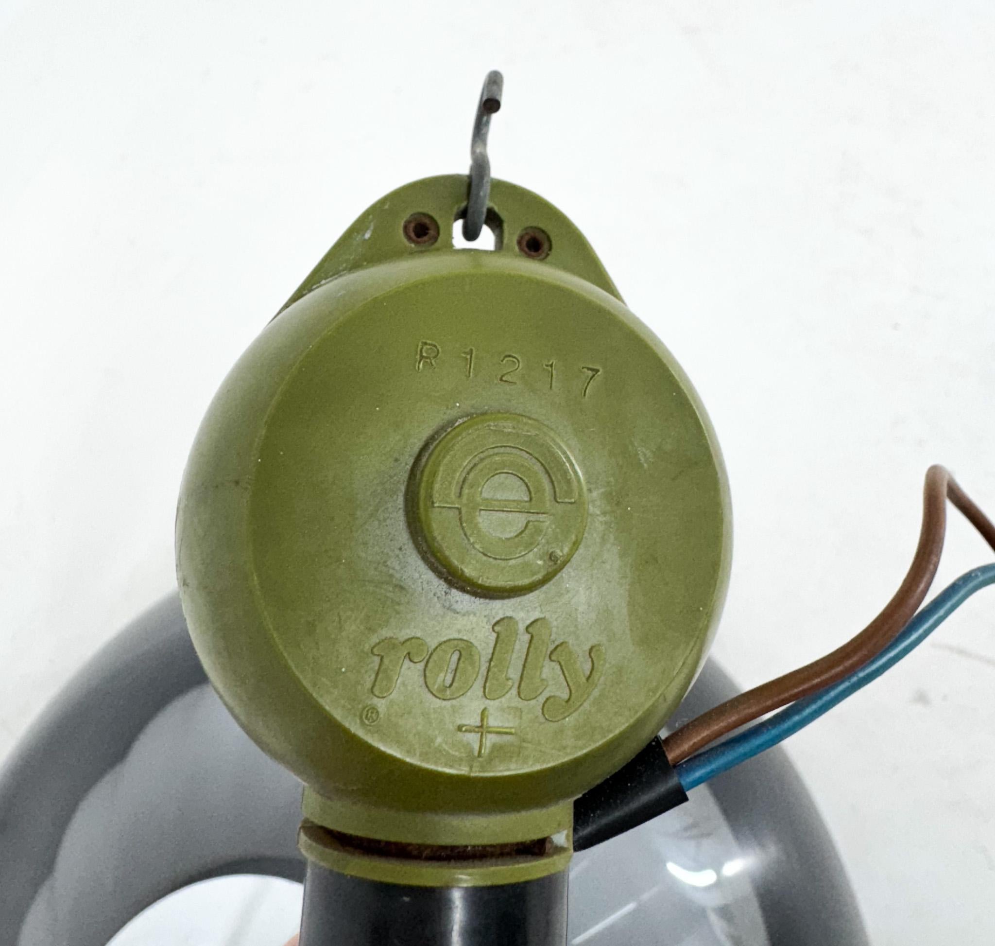 Mid-Century Space Age Adjustable Pendant Light, Italy For Sale 9