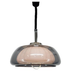 Mid-Century Space Age Adjustable Pendant Light, Italy