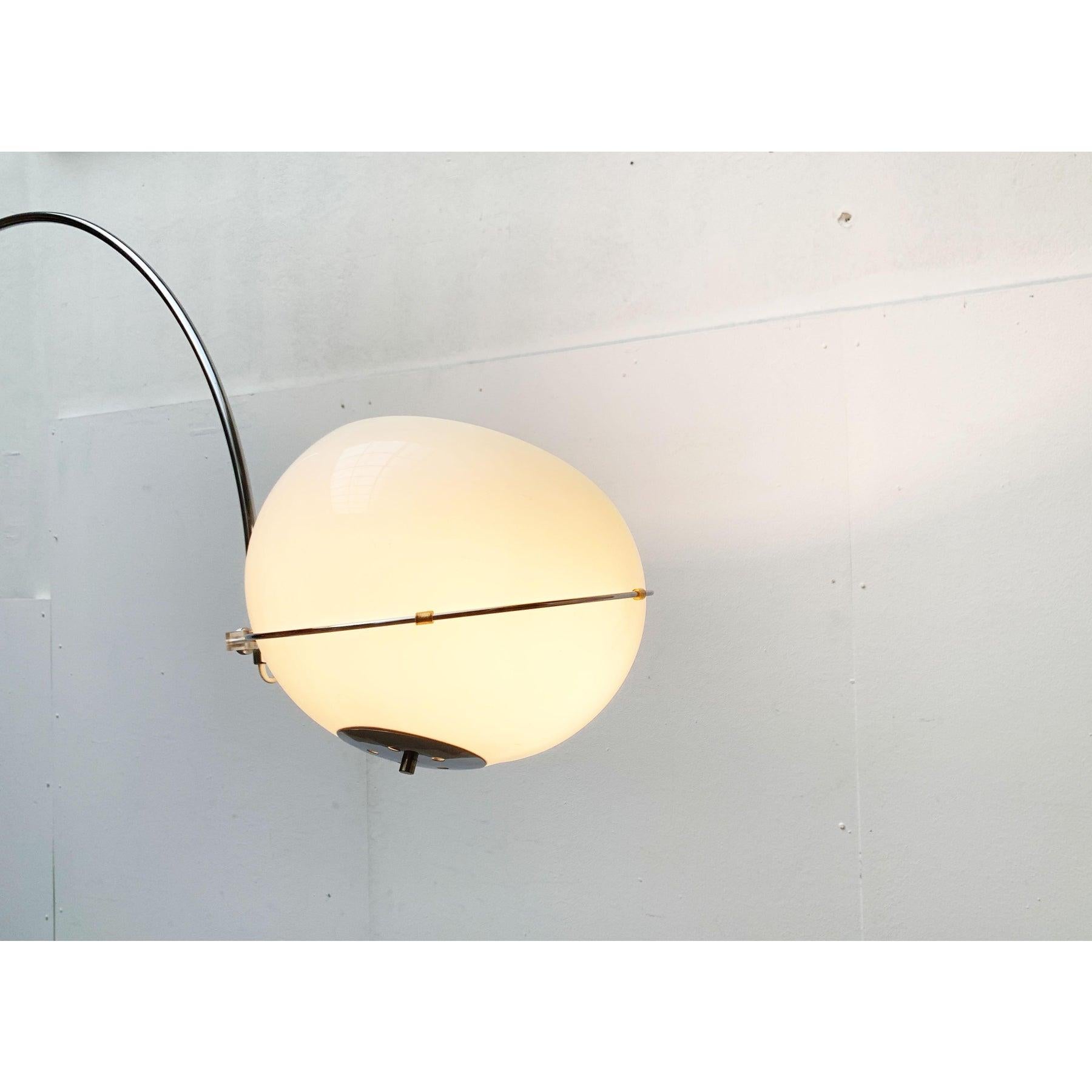 Mid-Century Space Age Arc Floor Lamp from Gepo, 1960s For Sale 5