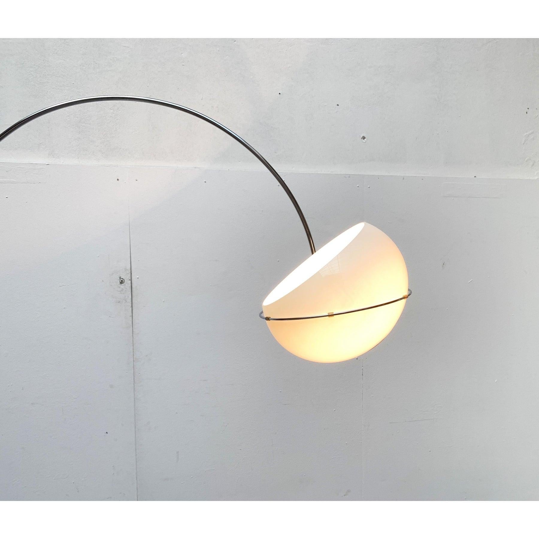 20th Century Mid-Century Space Age Arc Floor Lamp from Gepo, 1960s For Sale